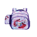 Glekou  School Bag + Pencil Case 17"