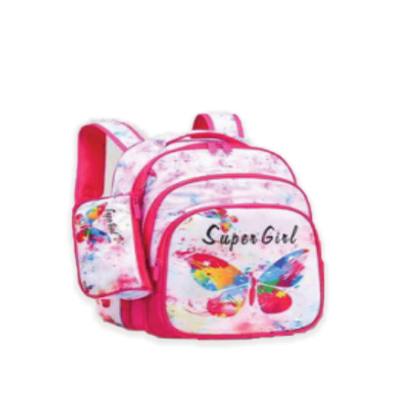 Glekou  School Bag + Pencil Case 17"
