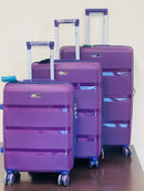 Euro plus PP Hard Luggage Trolley 3 Pcs Set
