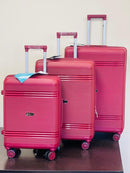 Euro plus PP Hard Luggage Trolley 3 Pcs Set