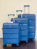 Euro plus PP Hard Luggage Trolley 3 Pcs Set