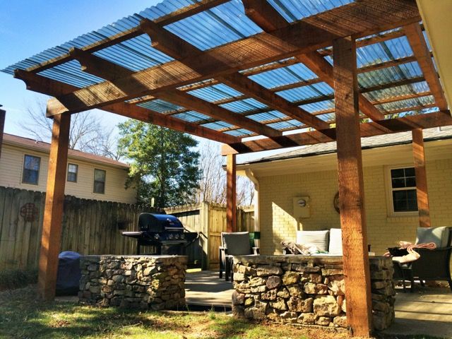Wooden Pergola For Outdoor Garden