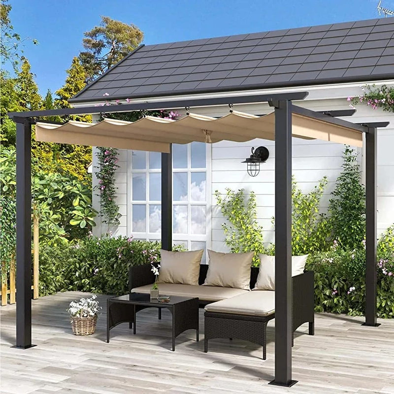 Sun Shade Pergola For Outdoor Garden