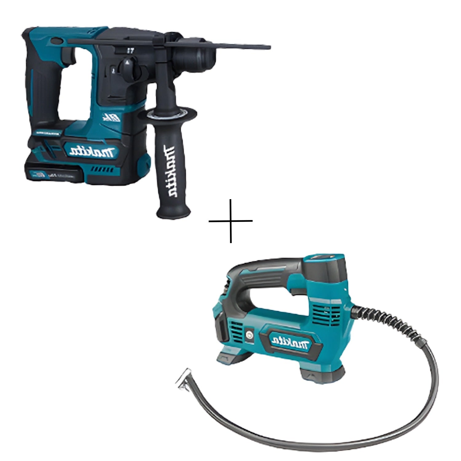 Makita Cordless Rotary Hammer & Cordless Inflator Combo | TOOLS Makita Cordless Rotary Hammer & Cordless Inflator Combo | TOOLS