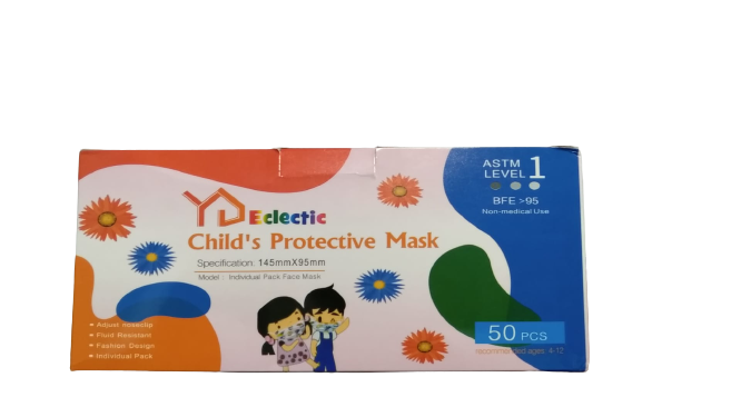 Child's Protective Mask 50 pcs | Pandemic Products Child's Protective Mask 50 pcs | Pandemic Products