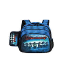 Glekou  School Bag + Pencil Case 17"