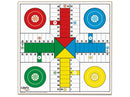 Wooden Parcheesi - Goose Board 40X40 CM