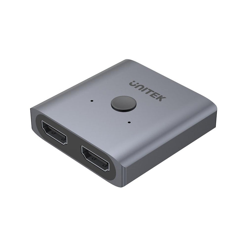 Unitek HDMI Switch 2-To-1 Bi-Direction (4K 60Hz), Space Grey V1127A