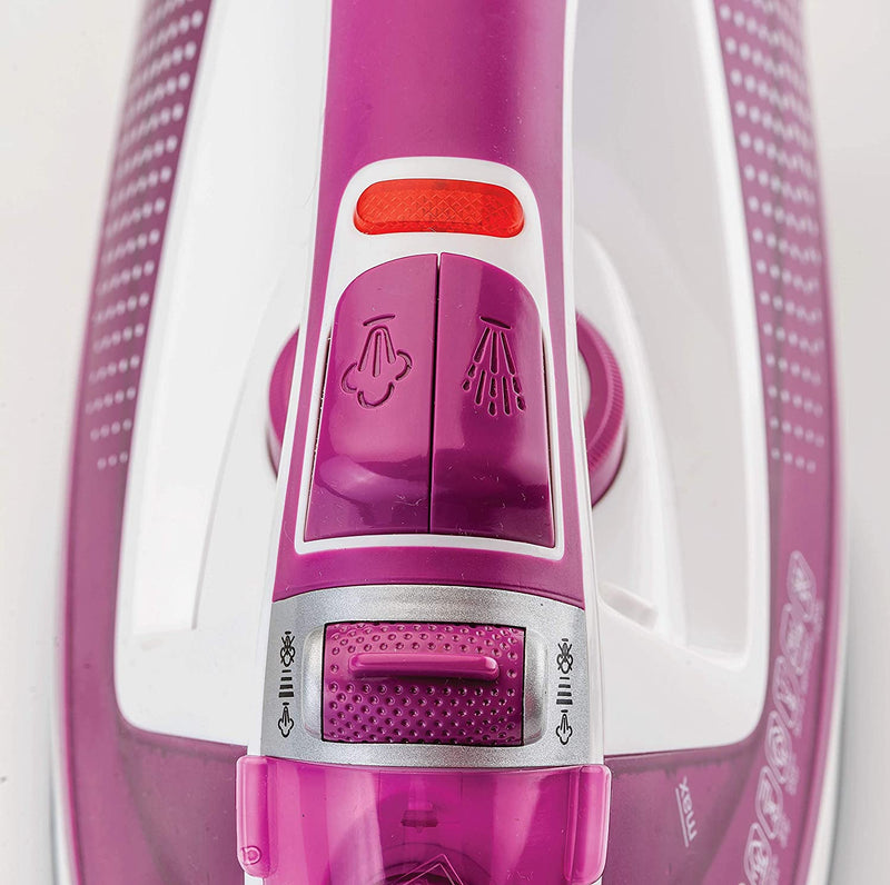 Black & Decker Steam Iron With Auto Shutoff And Ceramic Soleplate 2400W X2450-B5