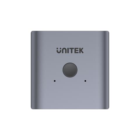 Unitek HDMI Switch 2-To-1 Bi-Direction (4K 60Hz), Space Grey V1127A