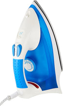 Black & Decker Non Stick Steam Iron For Garments Blue and White X810R-B5