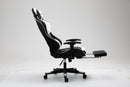 Chaho East Seat Gaming Chair with Foot Rest White YT-011W