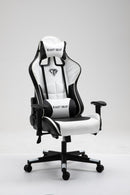 Chaho East Seat Gaming Chair with Foot Rest White YT-011W