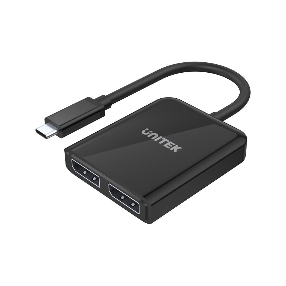 Unitek USB3.1 Type-C To Dual DP (8K 60Hz) Adapter with MST V1407A | Computer Accessories Unitek USB3.1 Type-C To Dual DP (8K 60Hz) Adapter with MST V1407A | Computer Accessories