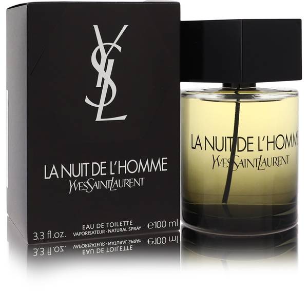 Yves Saint Laurent La Nuit De L'homme Eau De Toilette for Men 100ml