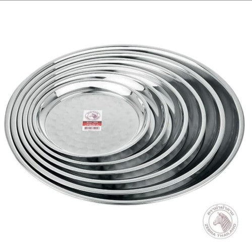 Zebra SS Round Tray