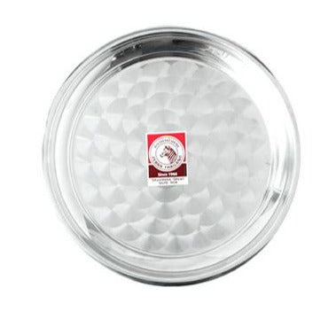 Zebra SS Round Tray