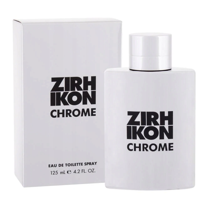 Zirh Ikon Chrome Eau De Toilette for Men 125ml