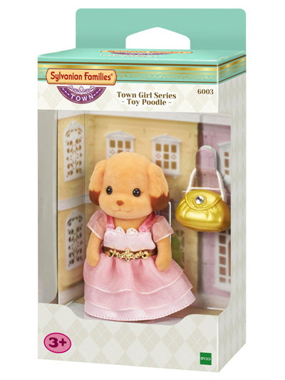 Sylvanian Family Town Girl Toy Poodle