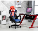 Chaho Manthon SpiderMan Gaming Chair with Foot Rest Black ZZX-801B