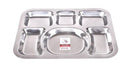 Zebra SS Rectangle 6 Compartment Tray