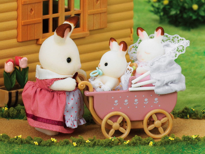 Sylvanian Family Chocolate Rabbit Twins Set