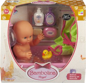 Baby Doll With Bathtub