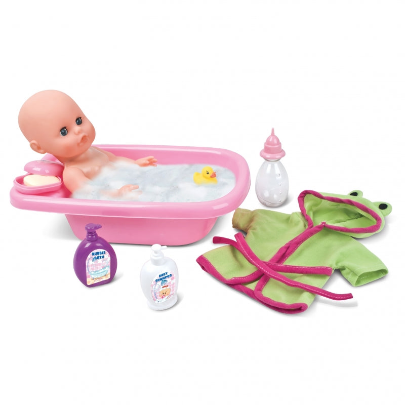 Baby Doll With Bathtub