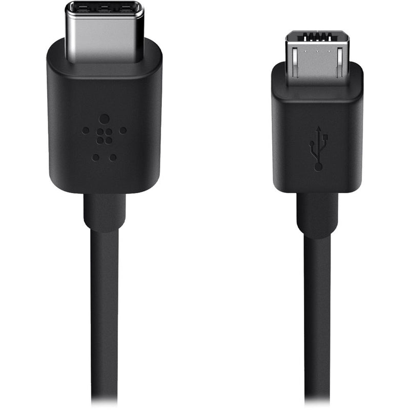 USB 2.0 USB-C TO Micro B F2CU033bt06-BLK