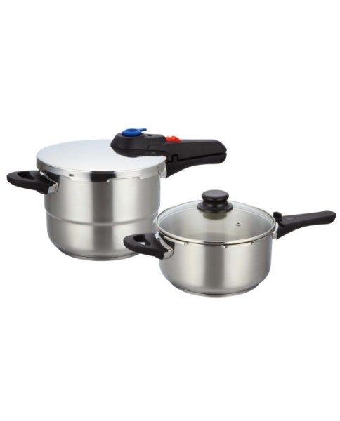 Blumen Pressure Cooker 2 Pcs 4 Litre +7 Litre BLPC4P47L | Cooker