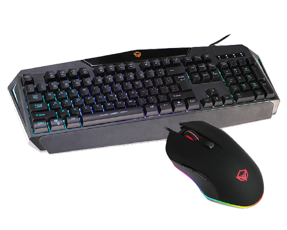 Meetion Backlit Gaming Keyboard and Mouse Combo MT-C510