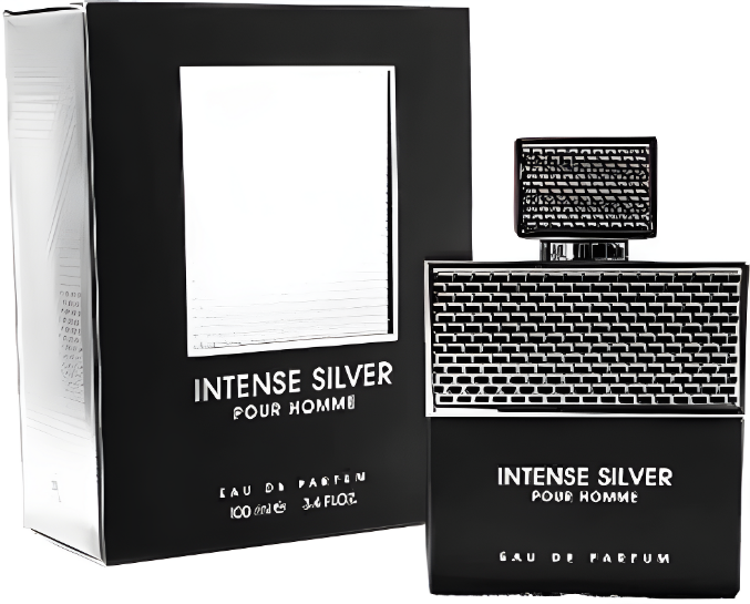 Intense Silver Eau De Parfum for Men 100ml | Men's Perfume Intense Silver Eau De Parfum for Men 100ml | Men's Perfume