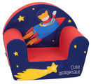 Delsit Arm Chair - Cute Astronaut Red