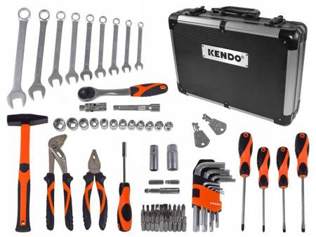 Kendo 76 Pieces Mechanics Tool Set KE90704