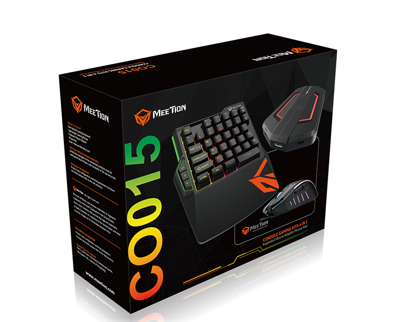 Meetion Combo 4 IN 1 Combo for Game Consoles MT-CO015 | Games Meetion Combo 4 IN 1 Combo for Game Consoles MT-CO015 | Games