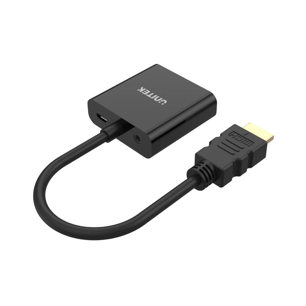 Unitek HDMI to VGA Converter Y-6333 | Computer Accessories Unitek HDMI to VGA Converter Y-6333 | Computer Accessories