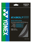 Yonex Badminton String Exbolt 63- Black