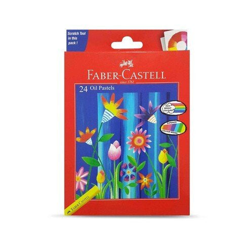 Faber Castel Faber-Castell Oil Pastels Round 10.5Mm 24Color