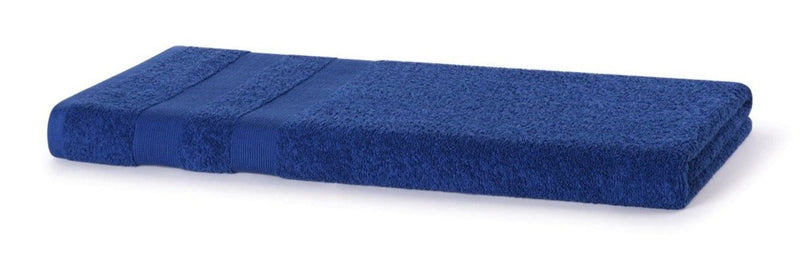 Royal Blue Bath Sheet 90 x 180cm Wood Regular