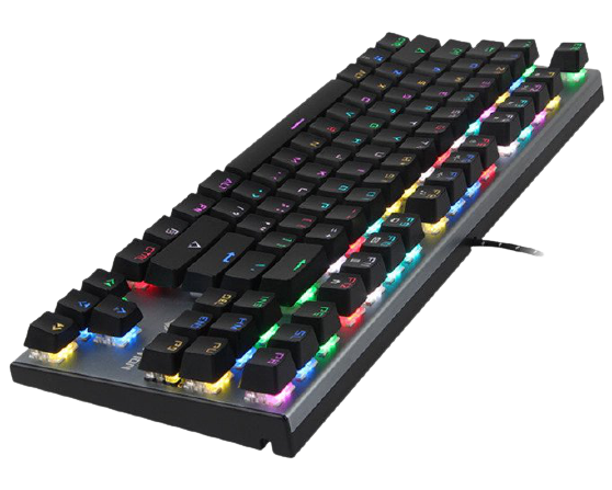 Meetion RGB 87 Keys Mechanical Gaming Keyboard MT-MK04 | Games Meetion RGB 87 Keys Mechanical Gaming Keyboard MT-MK04 | Games