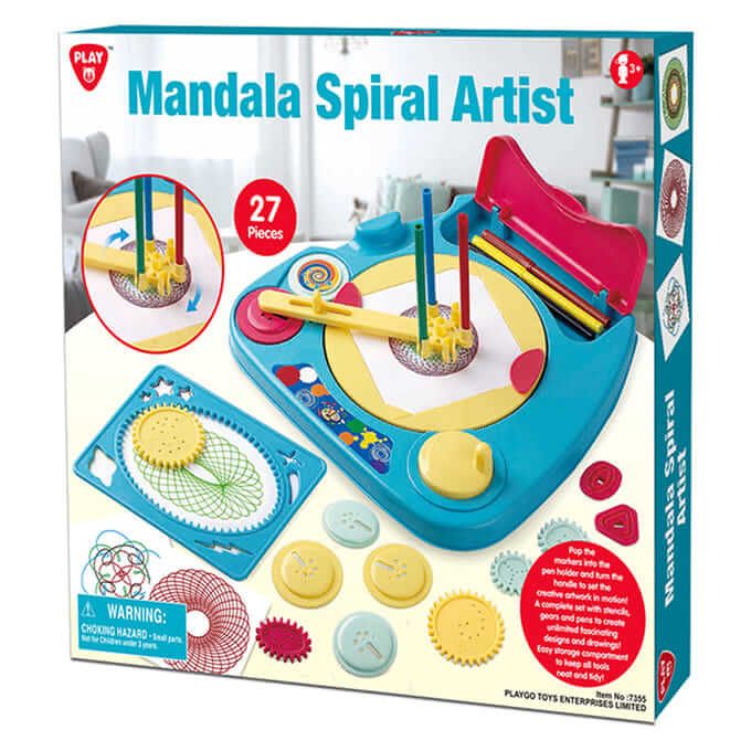 Mandala Spiral Artist - 27 PCS