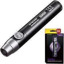 Nitecore Gem Identification Flashlight With Ultraviolet LED Black GEM10UV | Lighting Nitecore Gem Identification Flashlight With Ultraviolet LED Black GEM10UV | Lighting