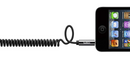 Belkin 3.5mm Coiled AUX Cable 1.8 Mtr Black AV10126cw06-BLK