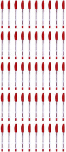 Faber Castell Ball Pen 0.7mm Red 50pc