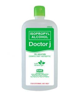 Isopropyl Alcohol Doctor J-70%  Disinfectant/Antiseptic With Moisturizer