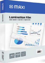 Laminating Film 125microns 216mm x 303mm