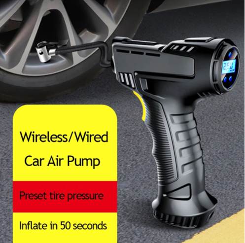 EAFC Handheld Portable Rechargeable Wireless Car Air Pump