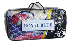 Royal Blue Korean Quality Blanket Assorted Colors 2 KG Regular
