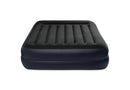 Intex - Queen Pillow Rest Raised Airbed W/Fiber-Tech Bip (W/220-240V) 42164124