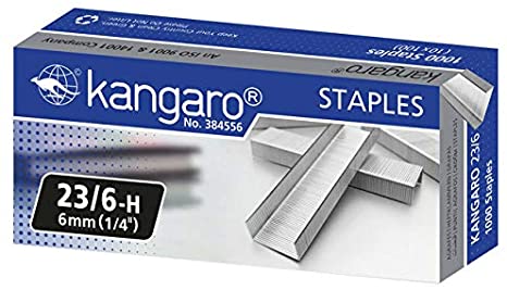 Kangaro Heavy Duty Stapler Pins 23/6